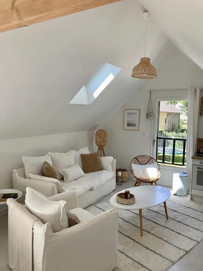 Studio cosy avec coin jardin Lancieux France
